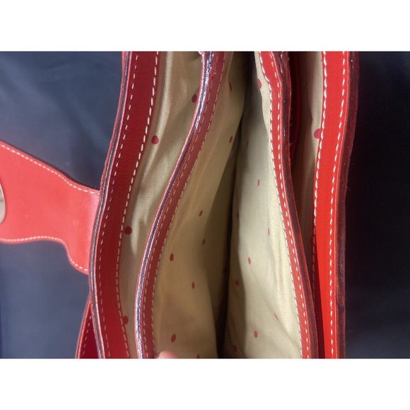 Sale kate spade~ Y2K leather short shoulder strap bag In Red Diamond Lock - Picture 11 of 16